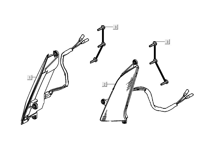 Knipperlichten Kymco People S 50 4-takt matzwart