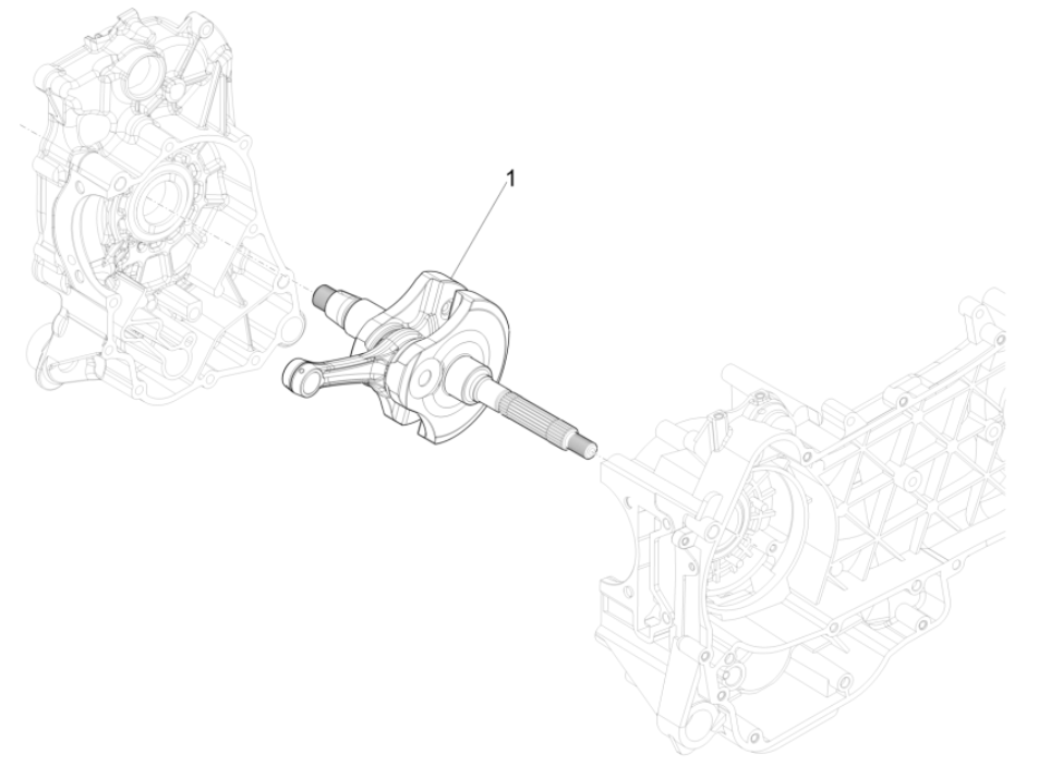 Krukas Vespa GTS 300 Super HPE 4V IE ABS Euro 5 2020-2022