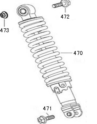Schokbreker China R8 wit