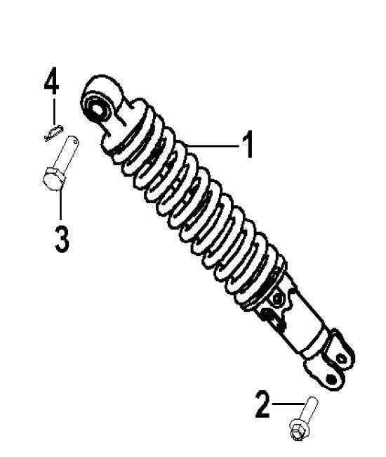 Schokbreker Generic Xor 50 2-takt 2006 zilver