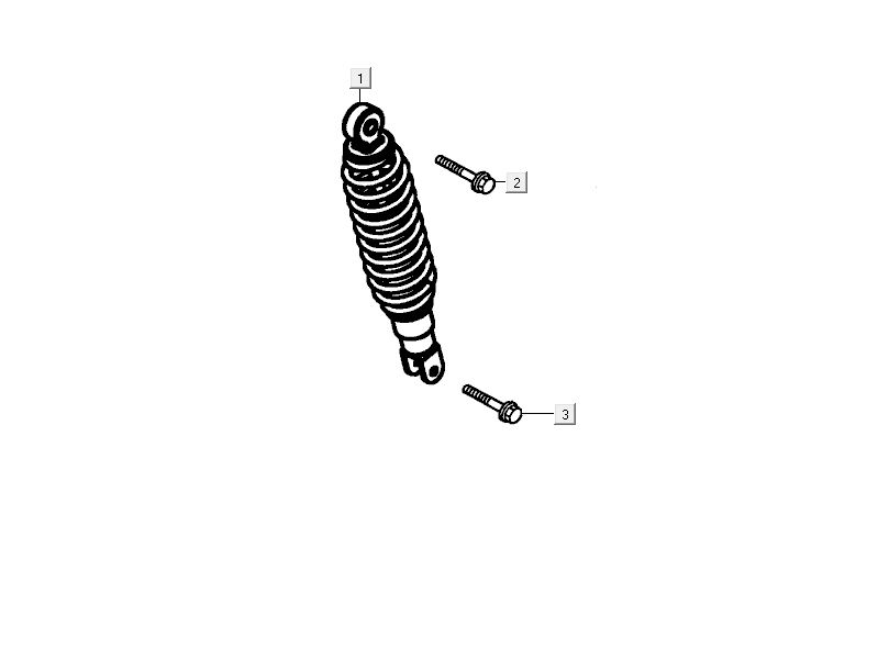 Schokbreker Kymco Delivery 4-takt wit