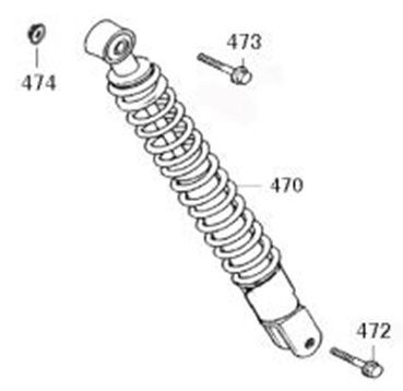 Schokbreker Senzo SP donkerblauw