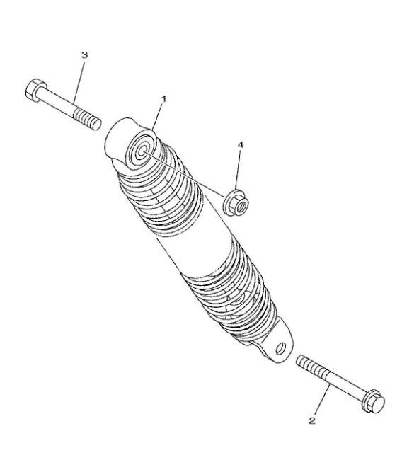 Schokbreker Yamaha Jog-R 50 2-takt LC