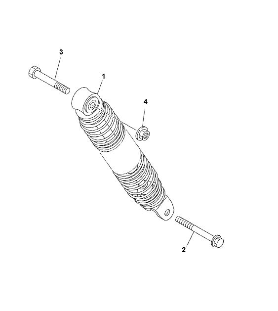 Schokbreker Yamaha Neo's 50 2-takt AC ←2003