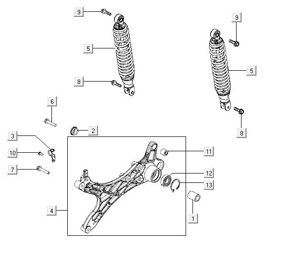 Schokbreker Agility CITY 16 150