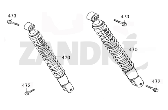 Schokbreker BTC Riva Sport flat mat antraciet