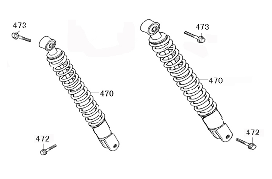 Schokbreker Senzo RivaLux S brons