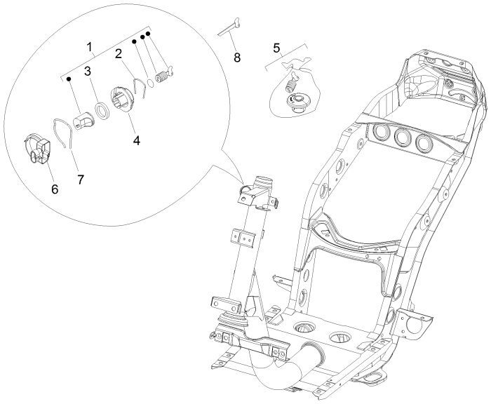 Cotactslot Piaggio New Fly 4-takt 2V