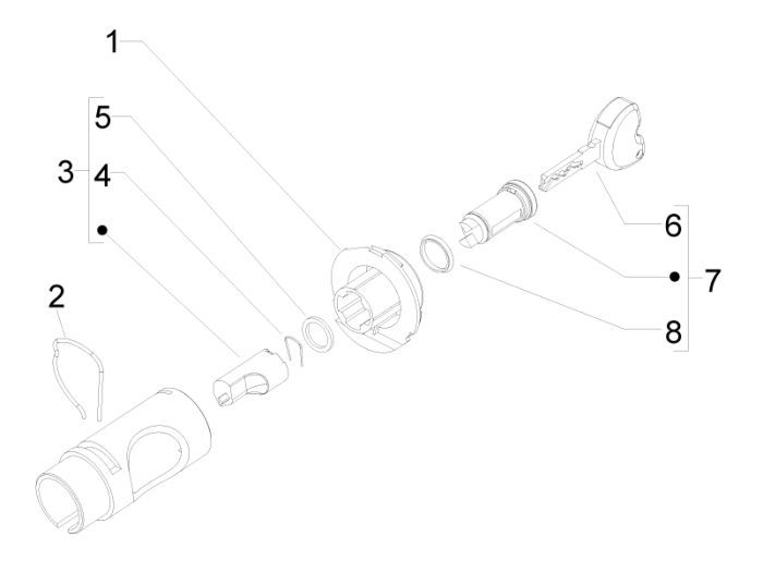 Cotactslot Piaggio Liberty 4-takt
