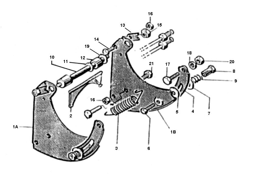 Motorophanging Solex