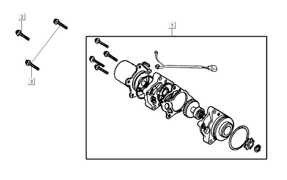 Startmotor Kymco K-Pipe 125