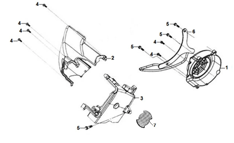 Shroud assy Sym Jet 14 125i AC E5 2021-2024
