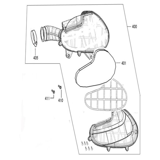 Luchtfilter China Zip