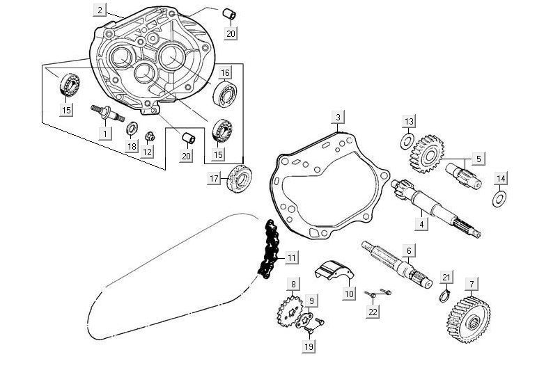 Vertanding - Overbrening Kymco Maxxer 90 Zwart