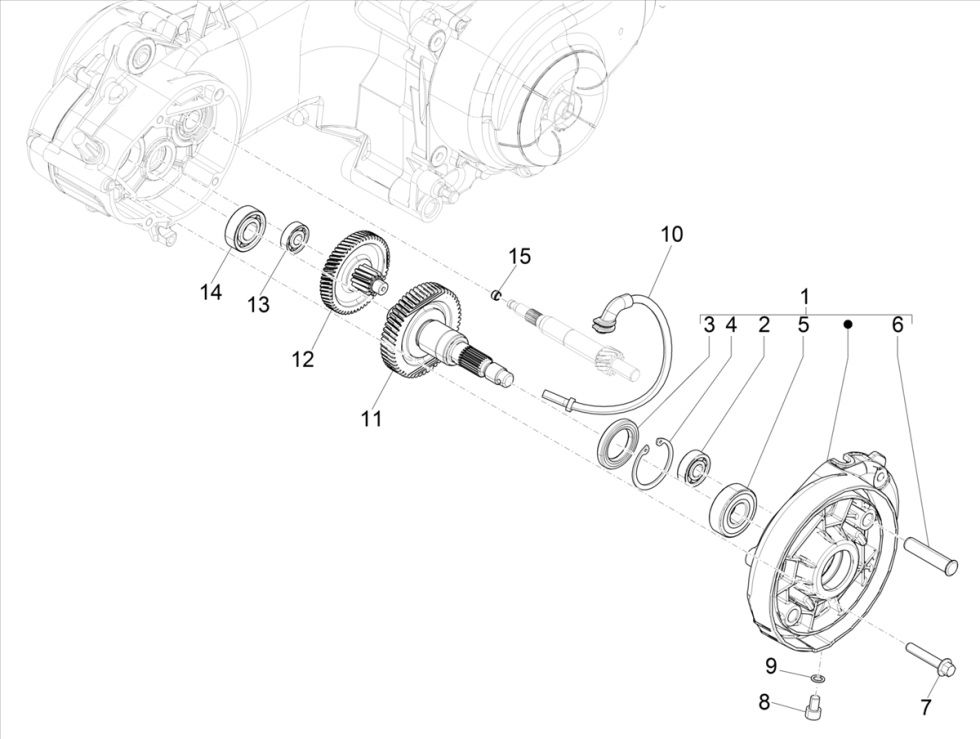 Vertanding - Overbrening Vespa Primavera 50 4-takt IGET 3V Euro 5