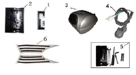 Treeplank China LX antraciet