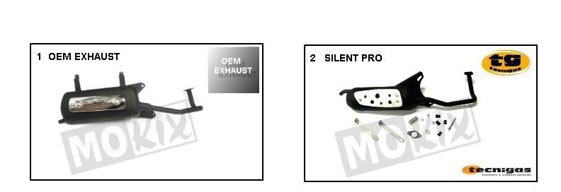 Uitlaat AGM Retro 4-takt