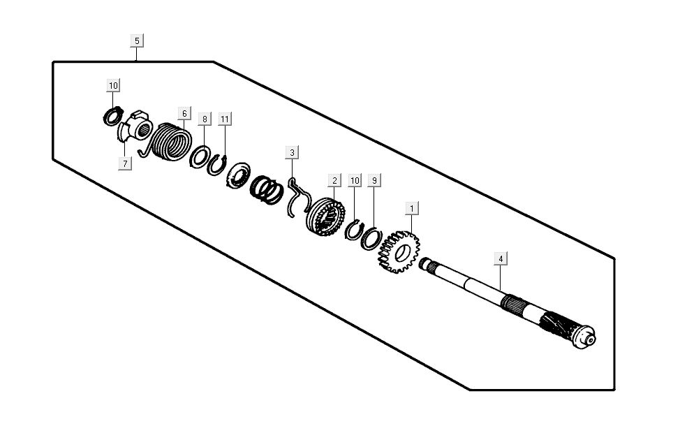 Kickstarteras Kymco K-Pipe 4-takt Wit