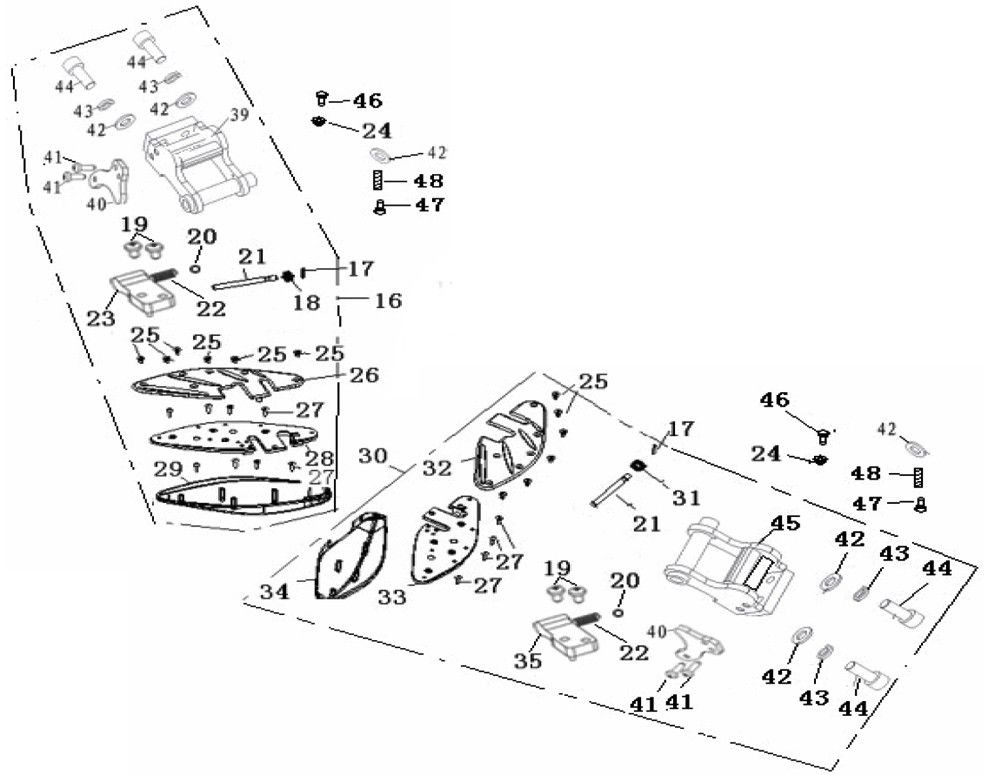 Voetsteunen Generic Ideo 50 2-takt wit 2010 25
