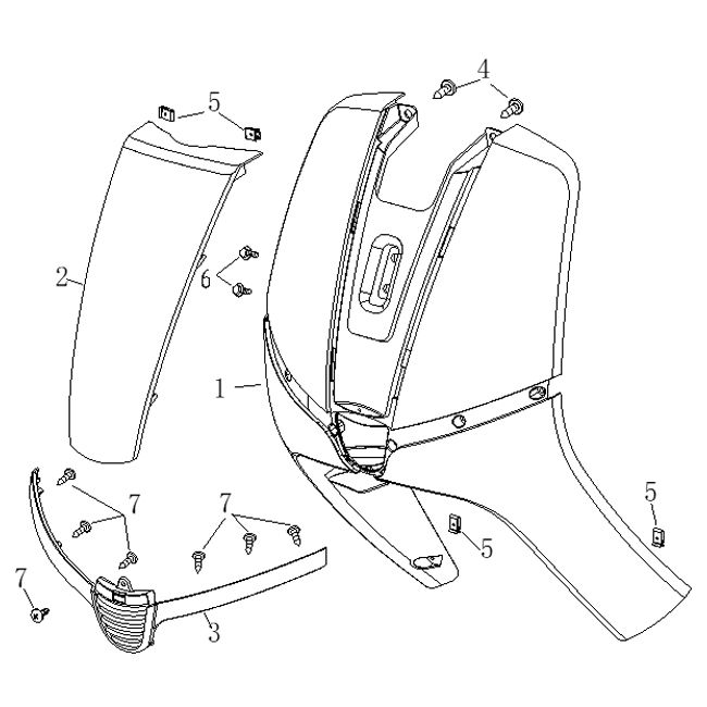 Voorfront Agm Supreme rood
