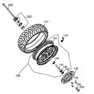 Voorwiel Edwards Tomorrow Old Classic bruin