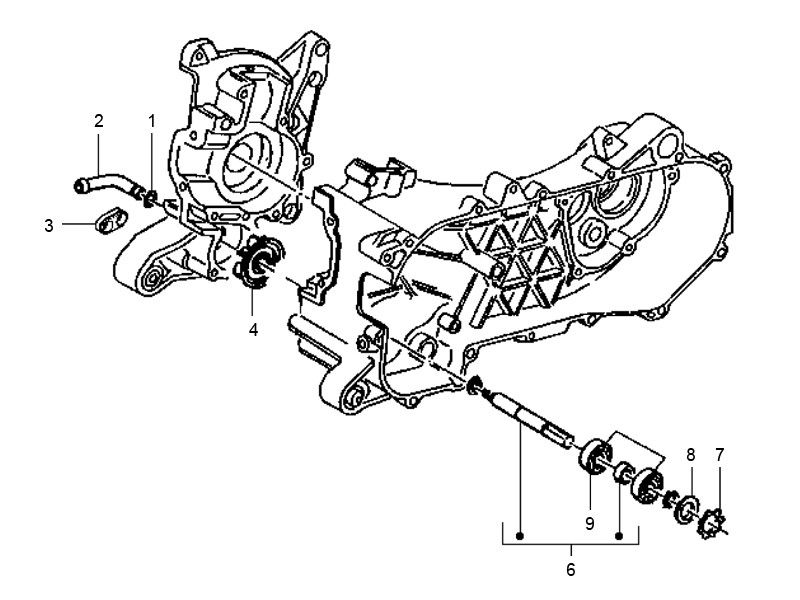 Waterpomp Gilera Runner 50 2-takt LC 1998-2005