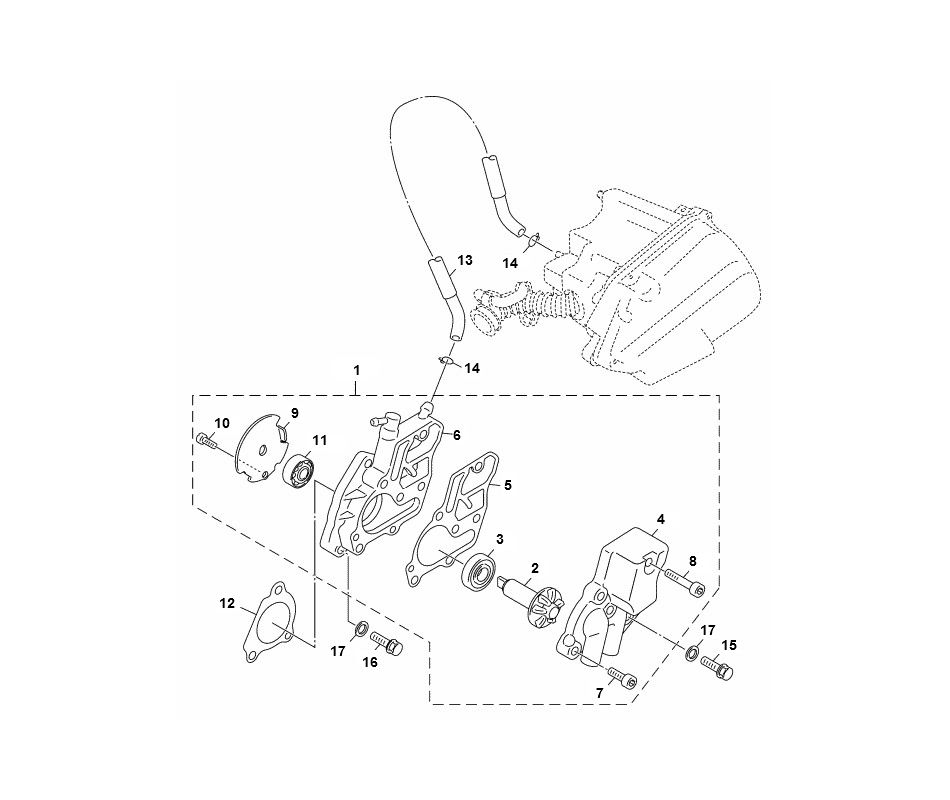 Waterpomp Yamaha Aerox 4-takt 2014