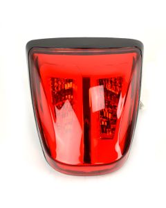 Achterlicht Vespa Sprint / Primavera LED Tube smoke + rand (mat zwart)