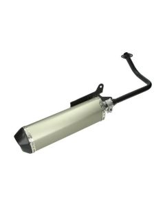 Uitlaat China Grand retro GY6 + steun