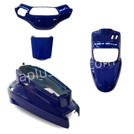 Kappenset Yamaha BWS MBK Booster 12 inch 2004→ metallic