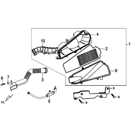 Luchtfilter Sym Orbit II (WH8018P) white