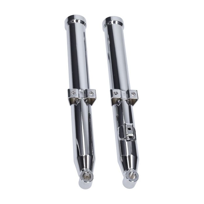 ♩ Buitenpootset voorvork links/rechts chroom past op gts, zund mod