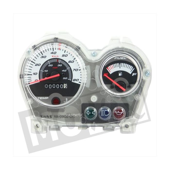 Kilometerteller / Cockpit set Yamaha Aerox vanaf 2005 origineel 5puh35103100