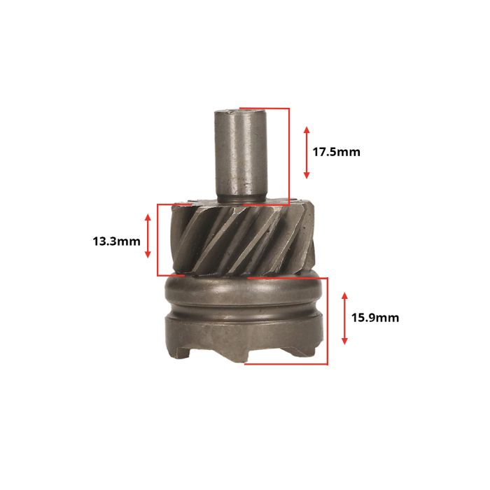Kickstarter rondsel Piaggio 125-180cc 2-takt Piaggio 46/5 mm