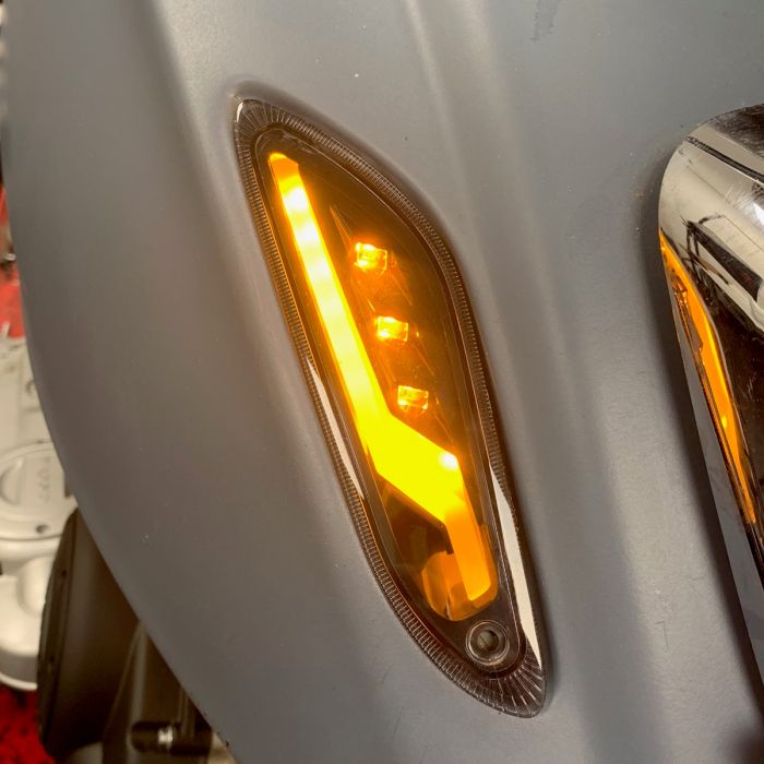 Knipperlicht set Vespa Primavera / Sprint Smoke achter Level 10