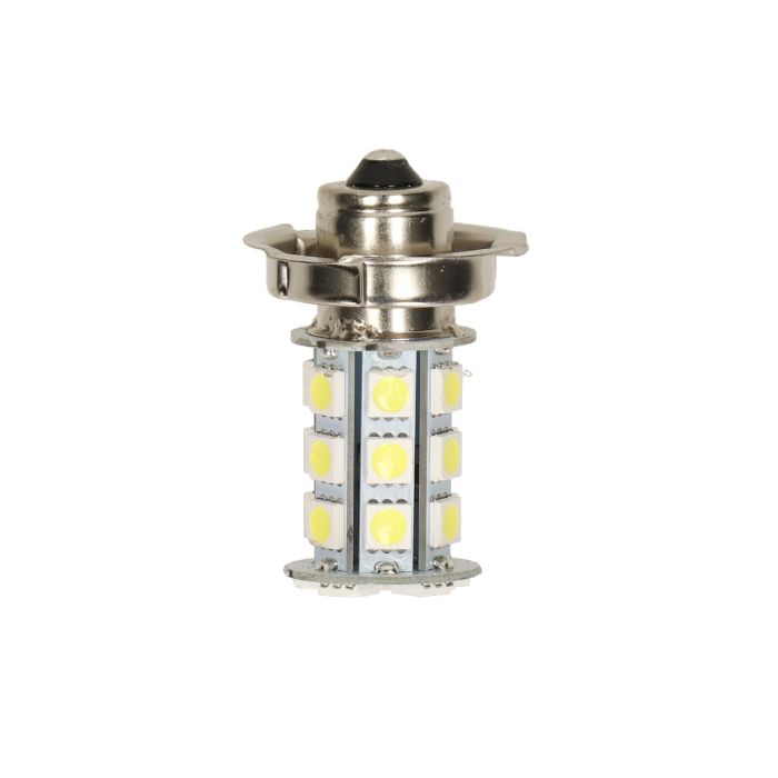 Ruiandsion P26S LED-lamp wit 10-30V super helder 3030 16SMD chips LED-lamp met projector vervanging voor motorfiets koplamp, 1 stuks