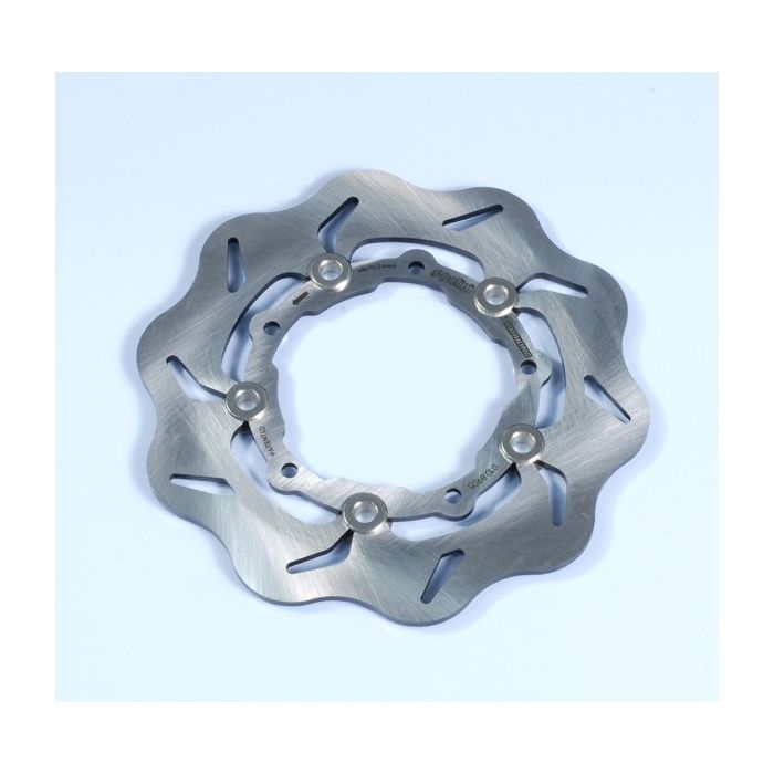 Remschijf -Polini wave zwevend diameter 200x97x4mm voorzijde Zip