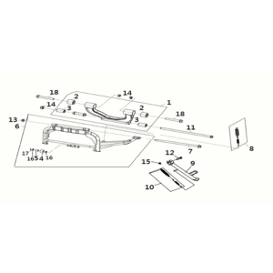 Main stand Sym Joymax Z 125i E5 2022
