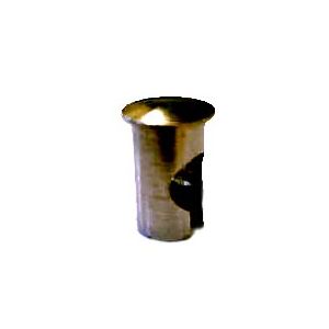 Haak in nippel/holle kies 8x15mm 25 stuks
