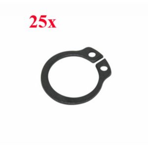 Borg/circlip 15mm 25 stuks