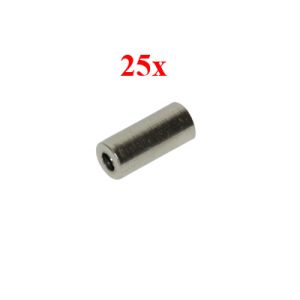 Kabelhoedje voor buitenkabel 4.5mm 25 stuks
