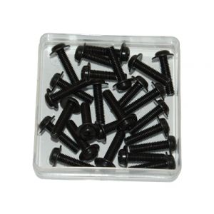 Speednutbout m5 x 20mm zwart 25 stuks