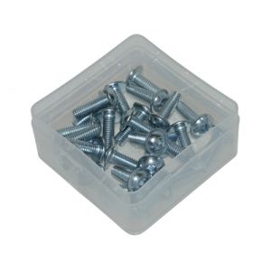 Speednutbout m6 x 25mm zwart 25 stuks