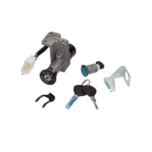 Contactslot compleet met tankdop/buddyseat slot en bevestiging Kymco Agility 10/12 inch lang zadel/ Vitality / Yup