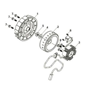 AC GEN. ASSYSym Symphony ST 125i LC E5