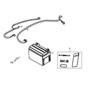 Accu - Gereedschapset Sym XPRO 50 4-takt AC Euro 4