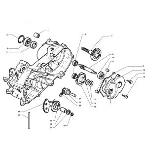 Vertanding - Kickstarter Yamaha Aerox 50 2-takt LC