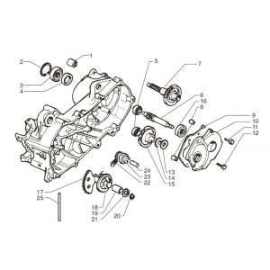 Vertanding - Kickstarter Yamaha Jog-R 50 2-takt AC
