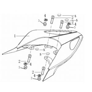 Achterdrager Generic Ideo 50 2-takt zwart 2007 25km/ukm/u