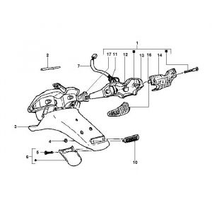 Achterlicht - Achterspatbord Gilera Runner 50 2-takt LC 1998-2005